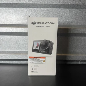 DJI Osmo Action 4 Adventure Combo 3x Batería Cámara de Acción Paquete, Nuevo Sellado - Imagen 1 de 4