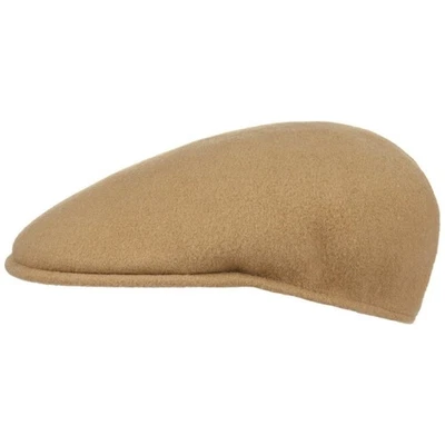 KANGOL ® ORIGINAL 504 CAP FLATCAP SCHIEBERMÜTZE MÜTZE KAPPE WOLLE CAMEL NEU - Bild 1 von 4
