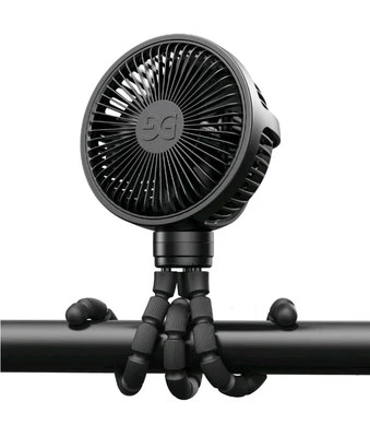 Rechargeble Travel Fan With Flexible Tripod, Adjustable  - Image 1 of 4