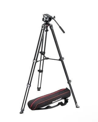 Manfrotto MVT502AM/MVH500A Head&Case Best Price Plus Accessories New Unopened!! - Image 1 of 4