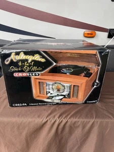 Crosley Stack O Matic Record Player "ARLINGTON” CR83-PA With Box RARE - Picture 1 of 16
