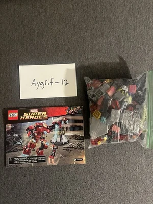 LEGO Marvel The Hulk Buster Smash (76031) – Complete w/ Manual 2015 - Image 1 of 4