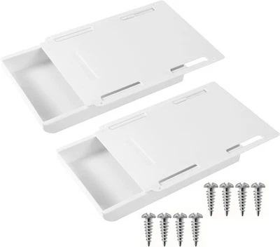 2 x Selbstklebende Schublade Unter Schreibtisch, Schublade Unterbau Schreibtisch - Bild 1 von 4