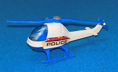 Vintage Corgi Juniors Police Helicopter - made in Great Britain - Image 1 of 4