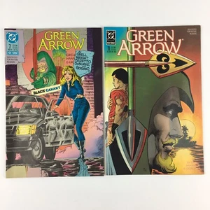 DC Comics 1988 Green Arrow Nos 7 & 11 Lot of 2 Comic Books - Picture 1 of 8