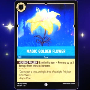 Magic Golden Flower - Common - Disney Lorcana TCG The First Chapter #169/204 - Picture 1 of 3