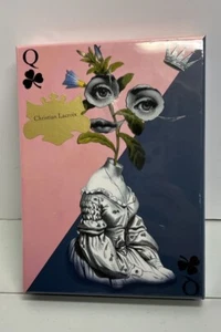 NEW Christian Lacroix “LET’S PLAY” 8 Note Card Boxed Set Queens of Cards - Picture 1 of 4