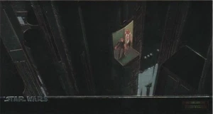 Star Wars Widevision 1995 inserto C-4 cromo como nuevo - Imagen 1 de 2