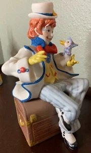 Cybis Goose on Trunk Jumbles The Clown Figure Circus Collection Porcelain VTG - Picture 1 of 10