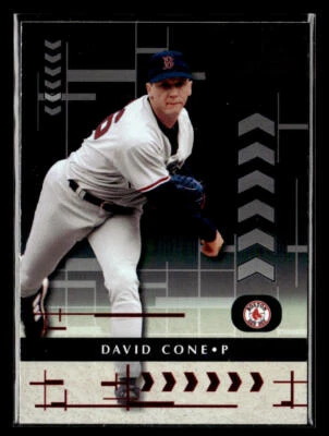 2001 Playoff Absolute Memorabilia #84 David Cone Card Boston Red Sox - Image 1 of 2
