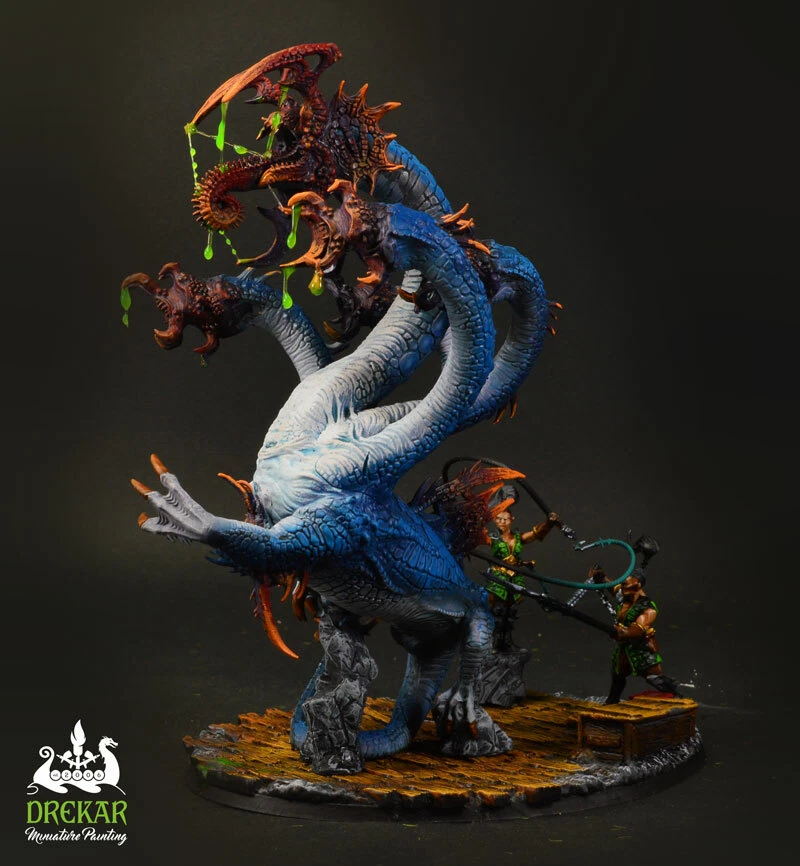 Age Of Sigmar Miniatures Dark Elf Cold One Knights / Drakespawn Knights - Warhammer (Unassembled) Warhammer Age Of Sigmar Dark Elf - Foto 9