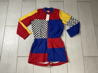 Hot & Delicious Race Car Driver Costume Dress / Romper Women’s Size Large - Image 1 of 4