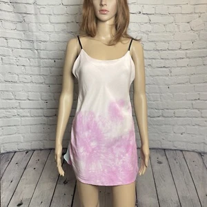 Lola Haze Baby Doll Tie-Dye Silk Chemise Cami Size M - Picture 1 of 11