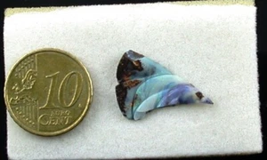 Opal, gravierter Fächer, australischer Opal, 2,6ct - Bild 1 von 4