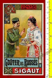 #28312 Francia siglo 1900. Etiqueta publicitaria. - Imagen 1 de 1