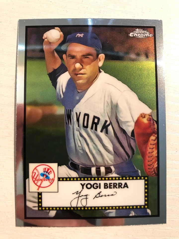 2021 Topps Chrome Platinum Anniversary Yogi Berra Yankees 473 - Image 1 of 1