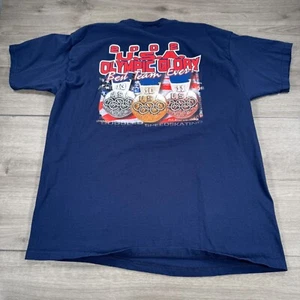 Vintage 2002 Olympiade T-Shirt USA Salt Lake City Glory Rings Best Team Ever XXL - Bild 1 von 6