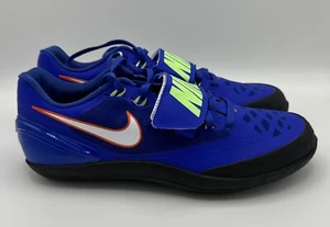 Nike Zoom Rotational 6 scarpe da lancio uomo taglia 7,5 racer blu nero 685131-400 - Foto 1 di 7