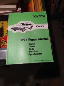 1984 Toyota Camry Service Shop Repair Manual - Bild 1 von 1