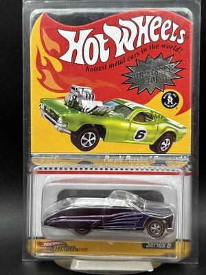 2007 Hot Wheels RLC REDLINE CLUB PURPLE PASSION CONVERTIBLE 6 NEOCLASSIC 07021/ - Image 1 of 3