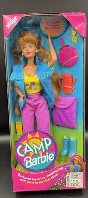 Muñeca Camp Barbie Midge 1993 - MPN 11077 sin abrir rara Foto 1 de 4