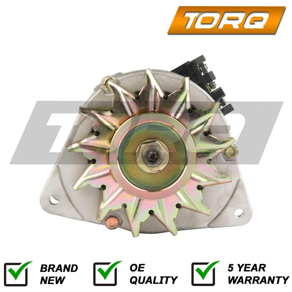 Torq Alternator Fits Ford Transit 1985-2000 2.5 TD 2.4 D TDi - Image 1 of 1