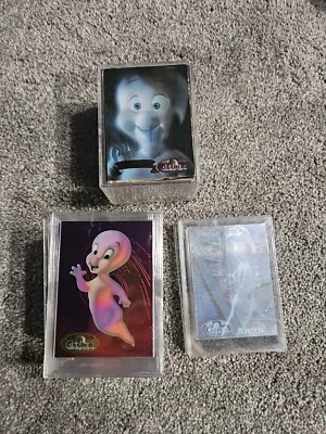 1995 - Cartas coleccionables Casper - Juego base completo - Juegos de persecución completos 2 y 3 Foto 1 de 4