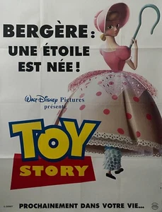 TOY STORY ORIG 1995 FRANZÖSISCH ADV-BO PEEP FILMPOSTER 63"" X 47"" GEFALTET NEU - Bild 1 von 1