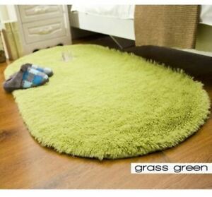 Oval Carpets For Living Room Sofa Bed Mats Soft Rugs Non-slip Bedroom Mats Home