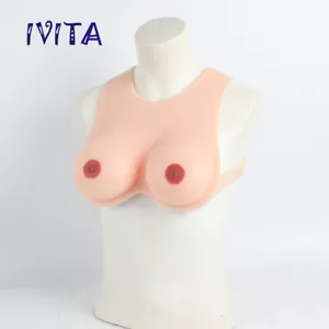 Seno in silicone IVITA C Cup protesi mammaria drag queen crossdresser seno in silicone - Foto 1 di 12