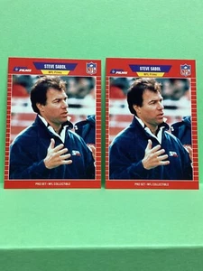 Steve Sabol 1989 pro set rookie cards - Picture 1 of 1