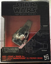 STAR WARS THE BLACK SERIES TITANIUM FIRST ORDER SNOWSPEEDER