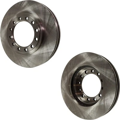 Front Disc Brake Rotors For 1997-2018 Isuzu NPR Front Disc Brakes - Image 1 of 4
