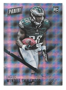 Wendell Smallwood 2016 Panini Kickoff Hyperplaid 1/1 Philadelphia Eagles - Bild 1 von 2