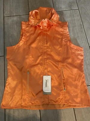 Tail Women’s Vest Front Zip Pockets orange sz L (NWOT) - Image 1 of 4