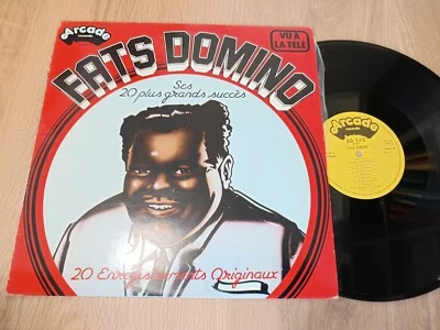 LP ALBUM 33T - Fats Domino – Ses 20 Plus Grands Succès FRANCE 1977  VG /EX - Photo 1/2
