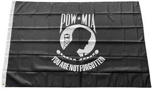 4x6 ft POW-MIA Flag You are Not Forgotten Prisoner of War, Polyester kb - Picture 1 of 2