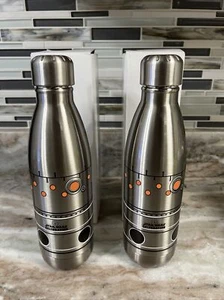 STAR WARS CELEBRATION EXCLUSIVE BB-8 STEEL BOTTLE LOT OF 2 - Picture 1 of 9