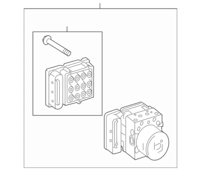Mercedes Benz Genuine CLS 550 400 2017-2018 ABS Pump Assembly OE 2184313312 - Image 1 of 3