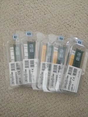 SEALED HP Genuine 2GB 2Rx8 PC3-10600R DDR3 1333MHz ECC REG RDIMM Memory RAM - Image 1 of 2