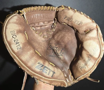 Guante receptor ZETT Pro Modelo BIC-2412 33 pulgadas derecho usado LEER Foto 1 de 4
