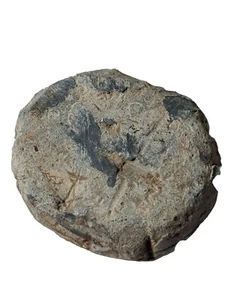 Peso de plomo pesado 307 g tipo raro acero romano comercio enorme patio de acero ovalado - Imagen 1 de 7