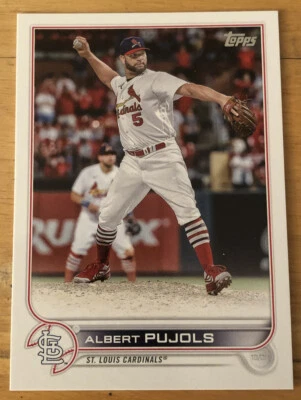 Rare 2022 Topps Albert Pujols #US300 Code 260 SSP Variation Angels High-Grade NM - Image 1 of 4