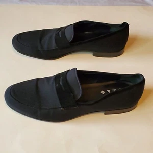 Alberto Guardiani Loafers Black Synthetic 46 - US 12 Men Black Dress Shoes 64121 - Picture 1 of 24