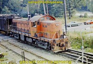 ORIGINAL SLIDE ANN ARBOR RR ALCO RS-1 20 HALLET TOWER TOLEDO OH 1974 - Picture 1 of 1