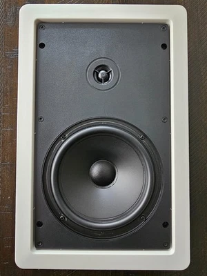 Altavoz montado en pared Klipsch R-1650-W blanco nuevo caja abierta probado y funcionando Foto 1 de 3