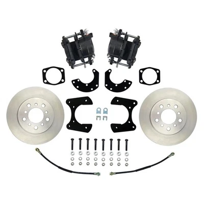 Rotores estándar de conversión de disco trasero eje cojinete pequeño Ford sin freno de estacionamiento Foto 1 de 4