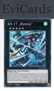 K9-17 Ripper - JUSH-DE035 - Super Rare - 1.Auflage - Picture 1 of 1
