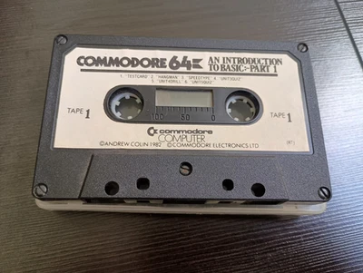 Commodore 64 - Una introducción a la cinta de casete básica parte 1 Foto 1 de 4