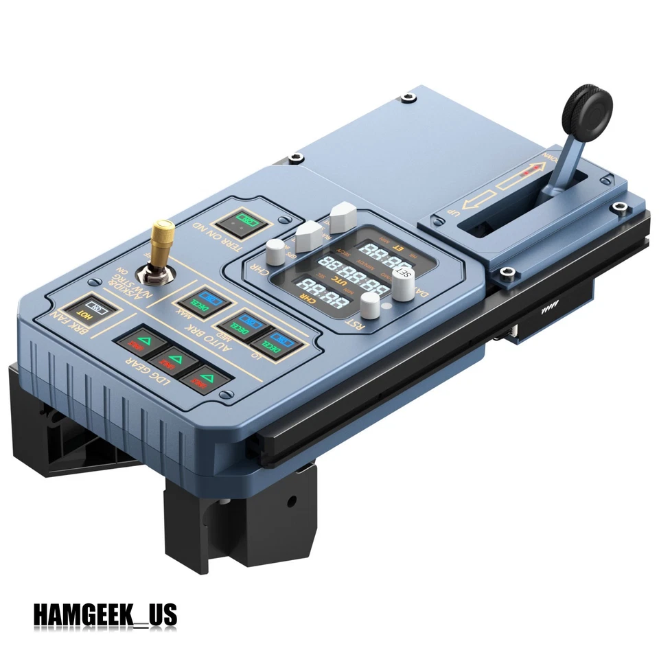 WINWING AGP Metal Flight Simulation Landing Panel Support for X-Plane MSFS Game - Image 1 of 4